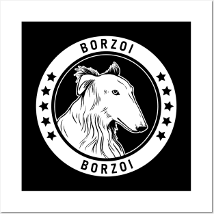 Borzoi Fan Gift Posters and Art